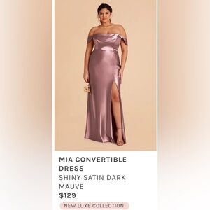 Mia Convertible Dress Birdy Grey size XS